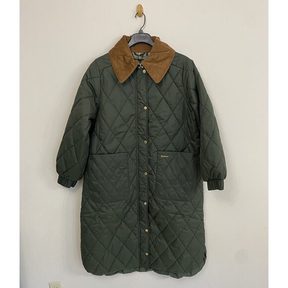 Barbour® Marsett quilted coat New Size US 14 MSRP $399 - Picture 3 of 16